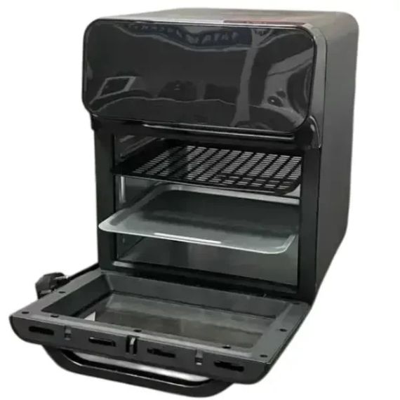 Аерогриль SilverCrest електричний, чорний 3000W 15L | Зображення 3