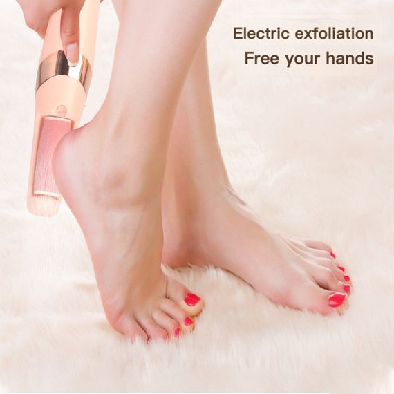Аппарат для педикюра Pretty girl flawless pedi (две насадки) AND-98 | Зображення 5