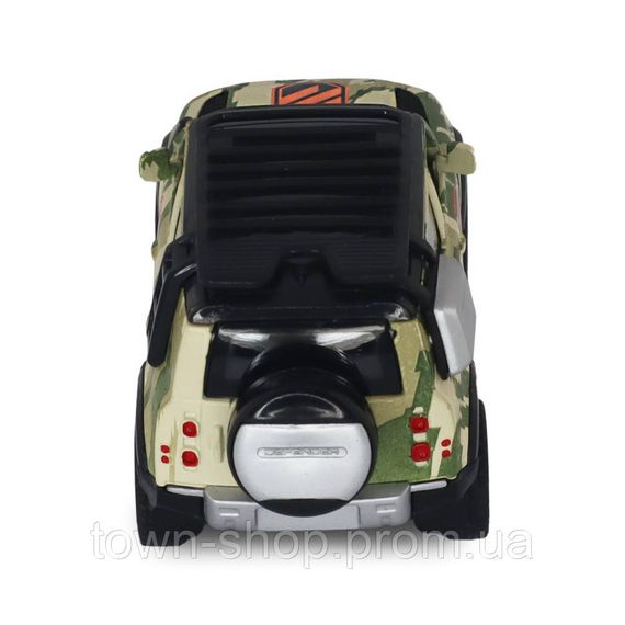 Автомодель серии "Шевроны Героев" Land Rover Defender 110 "3 ОШБр" TechnoDrive 250363M2 масштаб 1:39 | Зображення 3