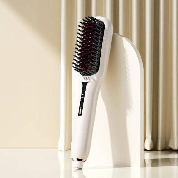 Гребінець випрямляч для волосся Біла