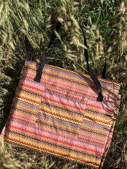 Сумка коврик трансформер пляжная 4Profi желтая 18194 | Зображення 2