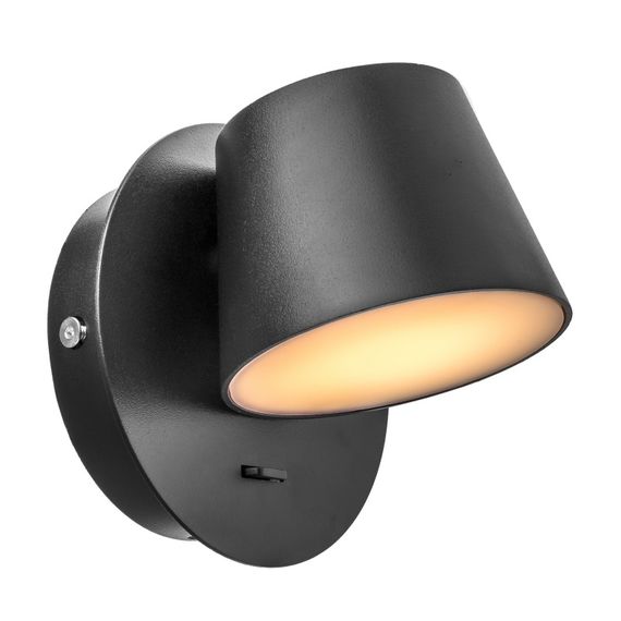 Подсветка настенная накладная минимализм LED AL-508/6W BK | Зображення 3