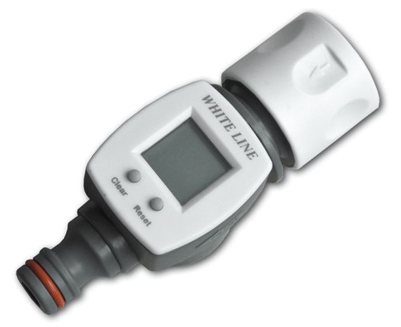 Лічильник води Bradas WHITE LINE з конектором та ніпелем WL-3100