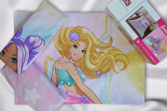 Постельное белье TAC Disney 160×220 см Barbie Mermaid | Зображення 5