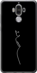 Чехол на Huawei Mate 9 Силуэт1 "4590u-425-17620"