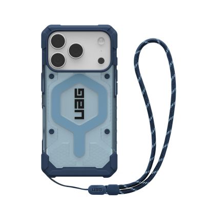 Чехол для мобильного телефона UAG iPhone 17 Pro Pathfinder Clear MagSafe Bundle Blues Lanyard (1145511BV03)