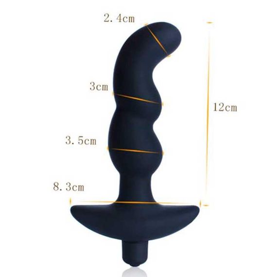 Анальный вибратор 10 режимов вибрации – Анальные игрушки | Зображення 1