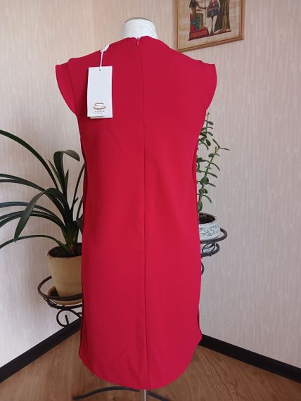 Червона сукня жіноча оверсайз | Зображення 1