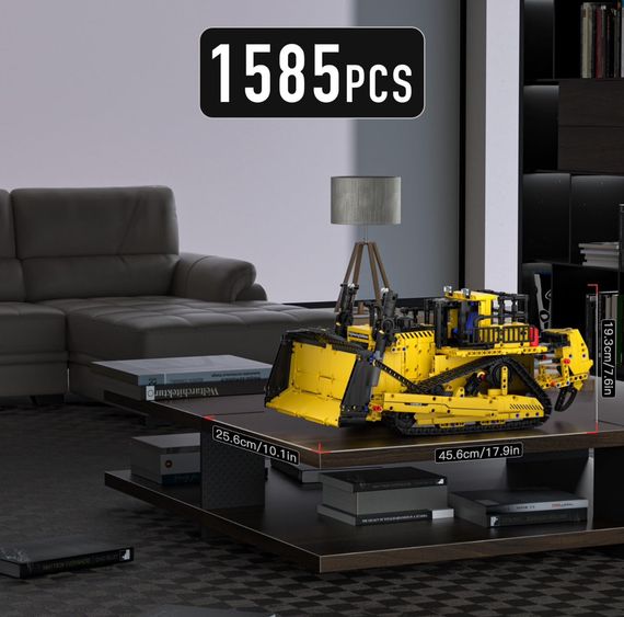 Конструктор блоки   Bulldozer Engineering Truck | Зображення 6