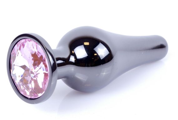 Анальний затор Boss Series - Jewellery Dark Silver BUTT PLUG Rose, BS6400054 sexstyle | Зображення 2