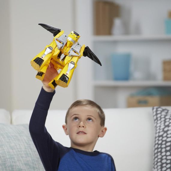 Трансформер Бамблби 25 см Оригинал Hasbro Transformers Rescue Bots Knight Watch Bumblebee | Зображення 6