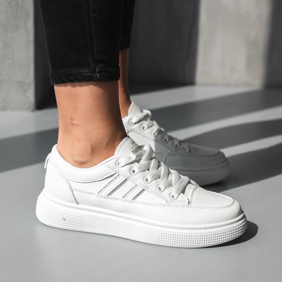 Кроссовки женские Fashion Gracie 3740 39 размер 245 см Белый | Зображення 6