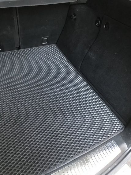 Килимок багажника (EVA, поліуретановий, чорний) для Mercedes ML W164 | Зображення 1