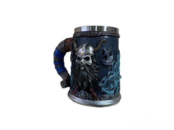 3D кухоль “Ріг і Молот Тора”, 550 мл | Зображення 3