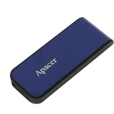 USB флеш накопичувач Apacer 32GB AH334 blue USB 2.0 (AP32GAH334U-1) | Зображення 4