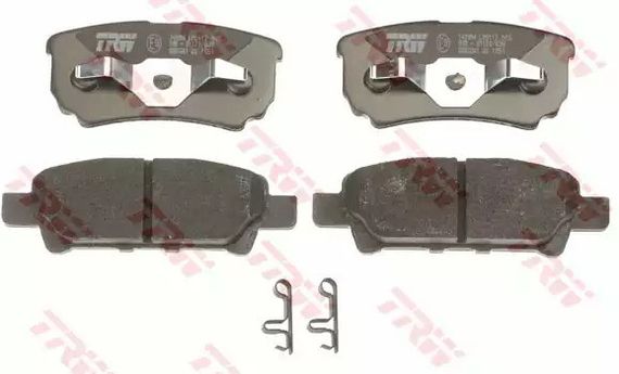 Колодки гальмівні дискові MITSUBISHI Lancer/Lancer Estate/Wagon/Outlander, TRW (GDB3341) | Зображення 1