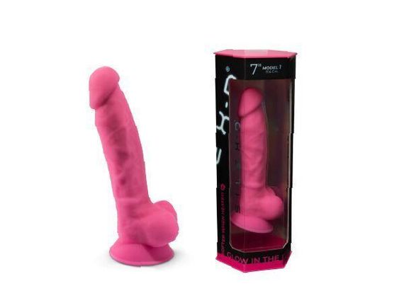 Фалоімітатор SilexD Johnny Pink Glow in the dark (м'яте паковання!!!) Sex Aura | Зображення 8