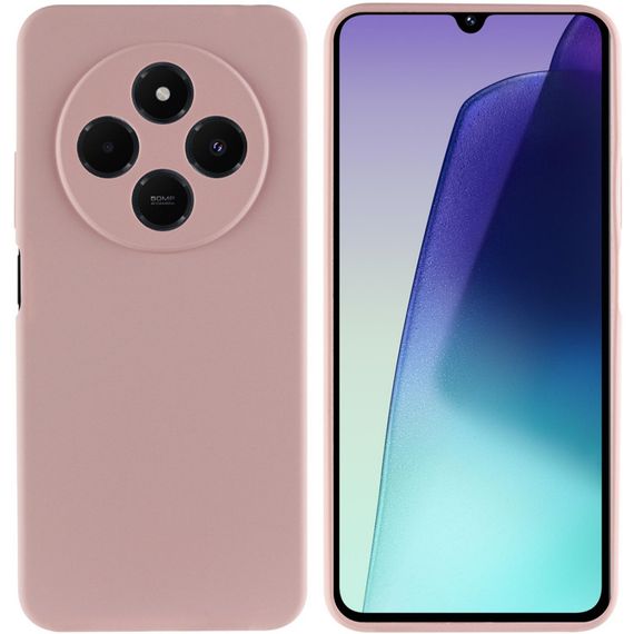 Чехол Silicone Cover Lakshmi Full Camera (AA) для Xiaomi Redmi 14C / Poco C75 Розовый / Pink Sand | Зображення 1