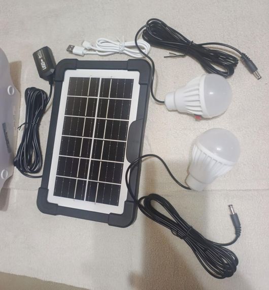 Портативний вентилятор акумуляторний з сонячною батареєю | Зображення 2