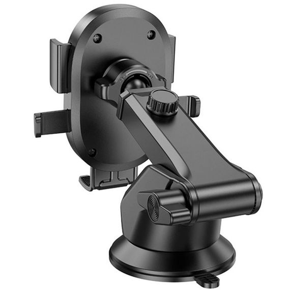 Автотримач Borofone BH93 Grand one-button (center console) Black | Зображення 1