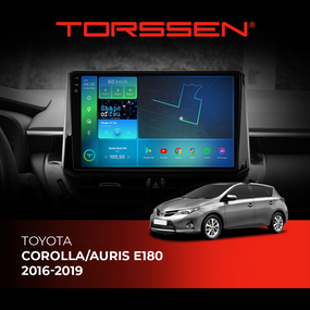 Штатна магнітола Torssen 2K Toyota Corolla / Auris E180  2016-2019 F96128 4G Carplay DSP