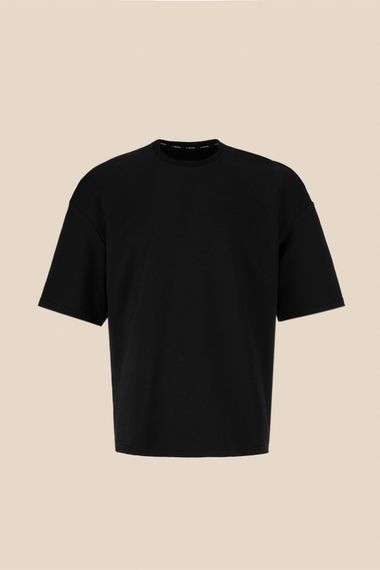 Футболка однотонна чоловіча LAWA MTC02301 M Чорний shop (2000999152016)