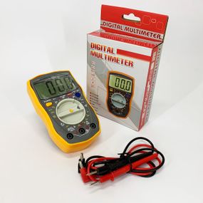 Мультиметр цифровий HAOYUE UT33D (генератор імпульсів, звукове продзвонювання, тест діодів, HOLD)