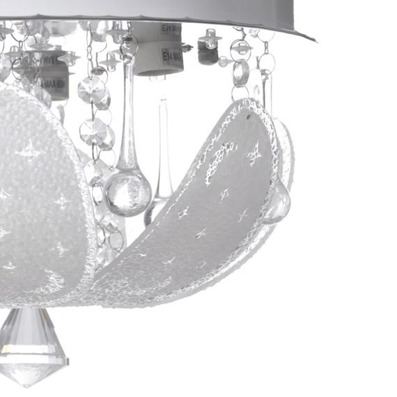 Люстра торт потолочная с пультом LED E14 60W RGB WH (BCL-649S/3) | Зображення 2