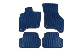 Коврики EVA для E-Golf (Синий) для Volkswagen Golf 7/E-Golf 2012-2020 гг