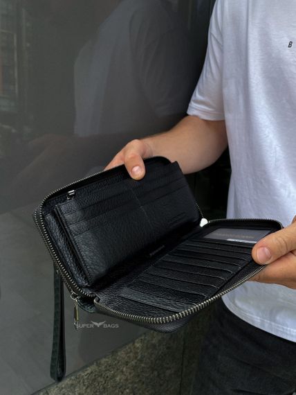 Клатч на две молнии с фактурной натуральной кожи MC-086-5902С | Зображення 4