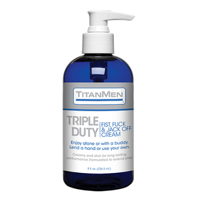 Густа змазка для фістингу Doc Johnson TitanMen - Triple Duty (240 г)