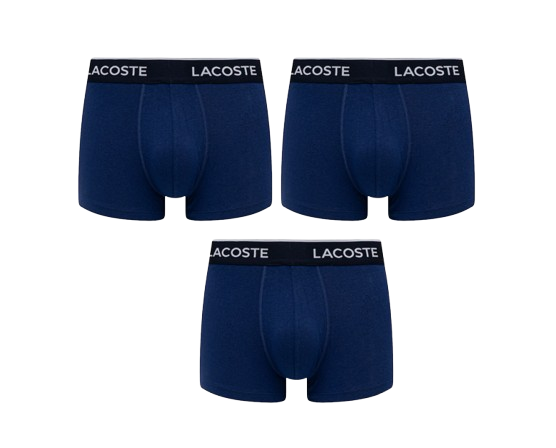 Набор мужских трусов боксеров Lacoste ULTRA DRY 3 шт. в наборе