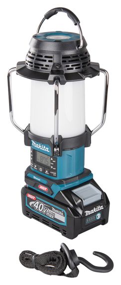Радіоприймач з ліхтарем акумуляторний Makita MR010GZ (XGT, Bluetooth, USB, 3 Вт, 310 Лм, без акумуляторів та зарядного пристрою) | Зображення 4
