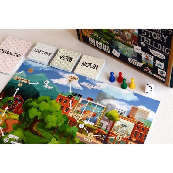 Гра навчальна настільна «English storytelling» 2101 Pre-Intermediate (A2) | Зображення 4