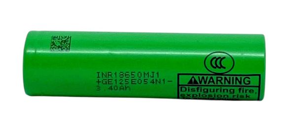 Акумулятор високострумовий LG MJ1 ICR 18650 MJ1 3.7 V 3400 mAh батарея літій-іонна Li-Ion | Зображення 3