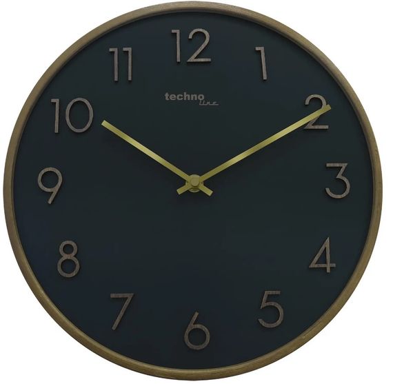 Годинник настінний Technoline WT2430 Black (WT2430) (DAS302462)