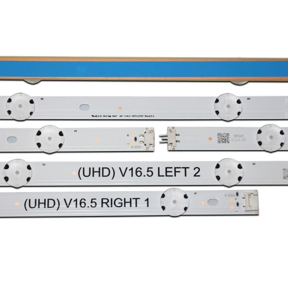 LED підсвітка LG TV 49" V16.5 ART3 Rev0.02 49" V16 ART3 Rev3.2 6916L-2709A/6916L-2710A 6916L-2711A/2712A 8шт. | Зображення 1