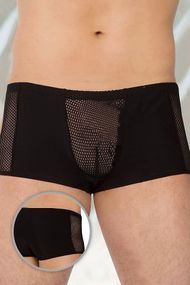 Мужские трусы-шорты Softline Thongs 4515 Черные XL