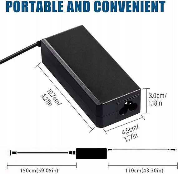 Блок живлення pc 65w x1 карбон, type c | Зображення 3