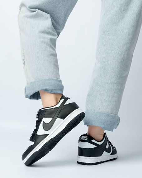 Жіночі кросівки SB Dunk Low Retro White Black | Зображення 3