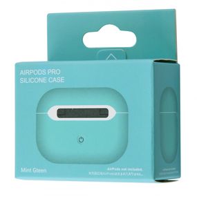 Чехол для Apple AirPods Pro силиконовый белый ID-629 в коробке
