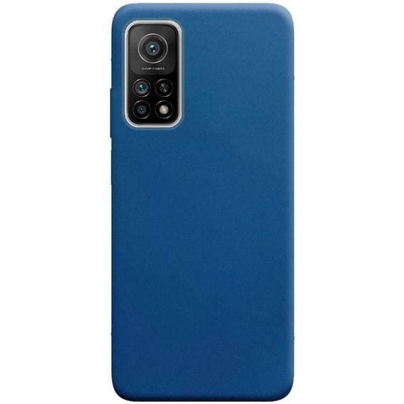 Силиконовый чехол Candy для Xiaomi Mi 10T / Mi 10T Pro Синий