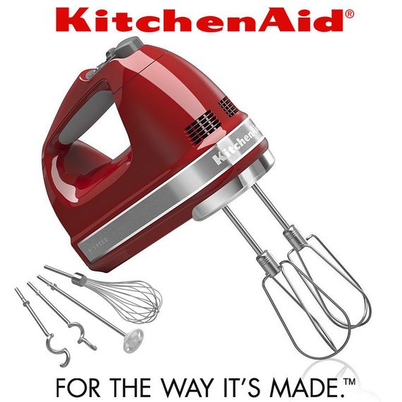 Міксер ручний KitchenAid 5KHM9212EER червоний | Зображення 1