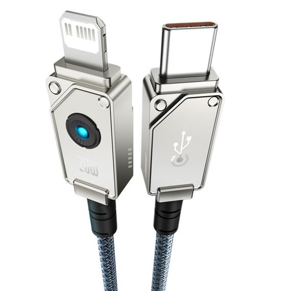 Дата кабель Baseus Unbreakable Series Fast Charging Type-C to Lightning 20W 1m (P10355803111-0) | Зображення 2