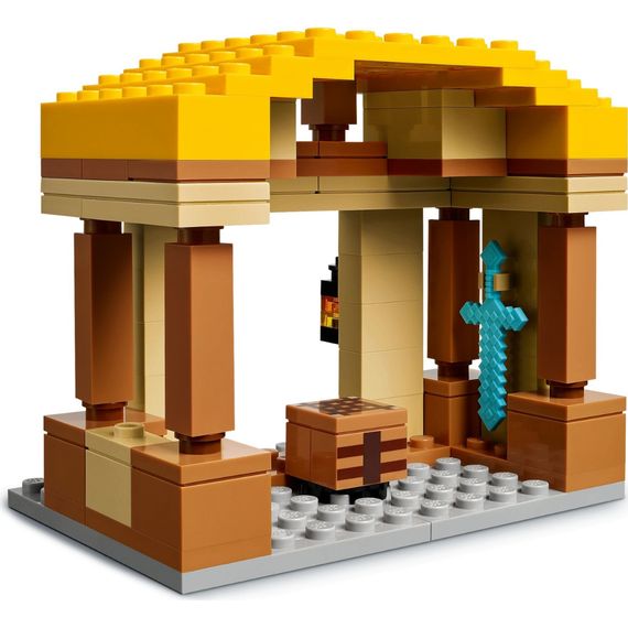 Конструктор LEGO Minecraft Напад на село з повітряною кулею Ґаст (21273) | Зображення 5