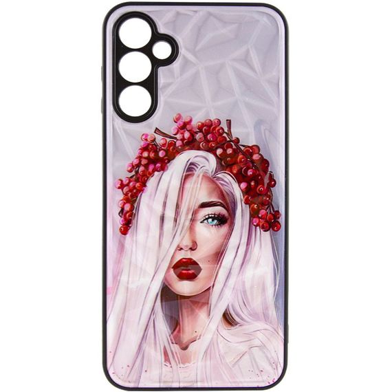 TPU+PC чохол Prisma Ladies для Samsung Galaxy A04s, Ukrainian Girl | Зображення 1