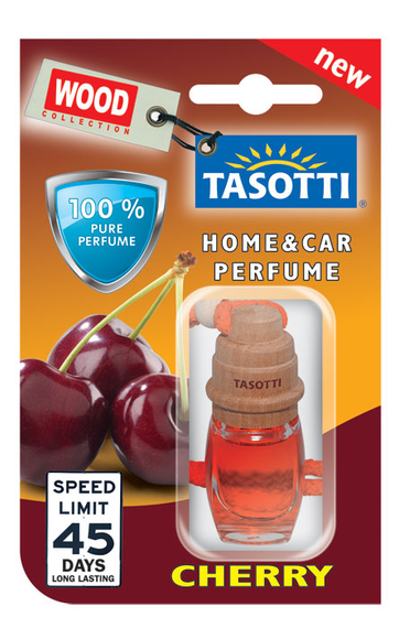 Ароматизатор пробковый на зеркало Tasotti серия Wood 7мл Cherry  (вишня) | Зображення 3