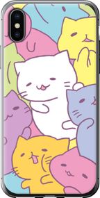 Чехол на iPhone XS Котики "2534u-1583-17620"