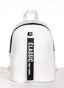 Жіночий прогулянковий рюкзак Sambag Mane MQT білий 24 х 19 х 10 см (18228008e)