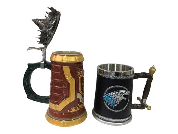 Подарунковий набір Кухоль Game Of Thrones House Lannister і Кухоль Winter Is Coming Stark Будинок Старків | Зображення 2